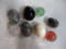 Granite & Glass Eggs and Spheres 8 total