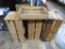 4 Vintage Wood Crates largest 12x24x12. NO SHIPPING