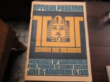 Vintage Collectible 1978 King Tut Official Program