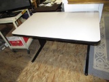 Table w/ Adjustable Legs 47x29x29. NO SHIPPING
