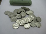 50 1950 S Roosevelt 90% Silver Dimes