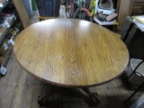 Round Table w/ Leaf. NO SHIPPING