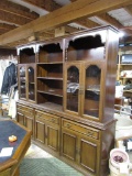 Antique 2 Piece Hutch Made in Spain.89x19x81. NO SHIPPING