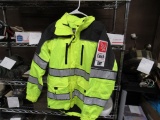 EMT Safety Jacket Reflective Stripes sz XS