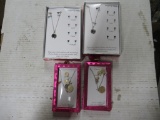 4 Necklace and Earring Sets