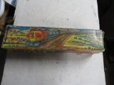 Vintage Local Shuttle Return Train Tin Toy