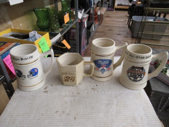 4 Collectible Cups