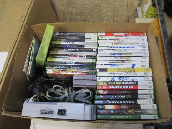 Box of Video Games