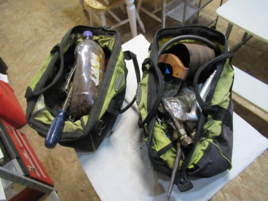 2-Tool bags w/contents NO SHIPPING