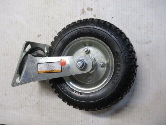 New caster wheel w/mount 2.50-4