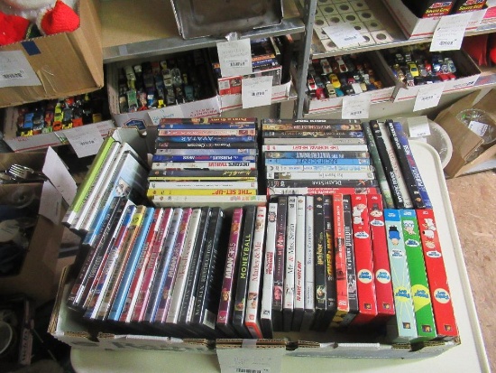 Assorted DVDs - Large Lot