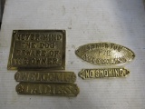 Brass Signs