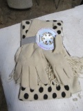 New Ny&c scarf & gloves