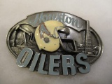 Belt Buckle - Official NFL Houston Oilers 542 of 10000