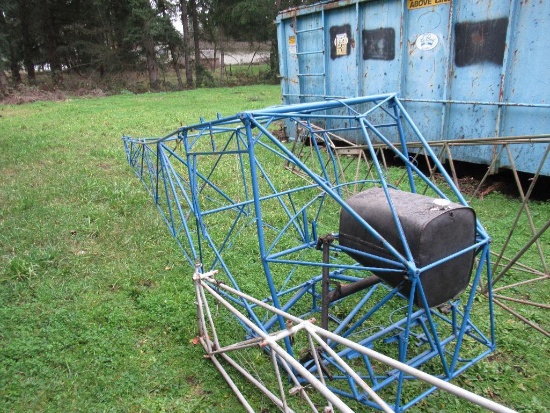Airplane Fuselage w/ Tank 17' 4". SPECIAL SHIPPING REQUIREMENTS