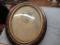 Vintage Oval Frame w/ 2 Prints 23 x 17. NO SHIPPING