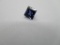 Gemstone - Blue Sapphire 7.7x7.7x5.7mm