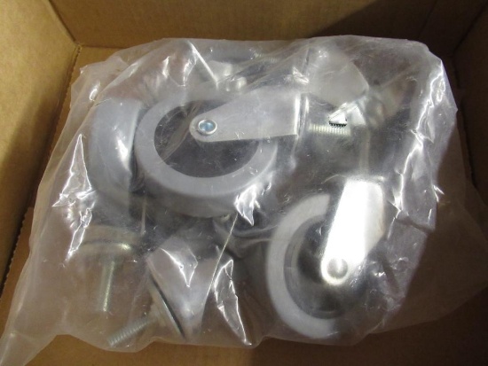 6 New Caster Wheels