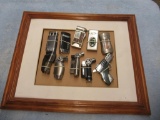 Collectible Lighters in Frame 13x16