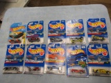 Hotwheels - 10 New