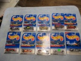 Hotwheels - 10 New