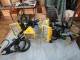 4 Portable Camp Lights. NO SHIPPING