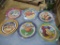 Disney - Collectible Plates 6 total