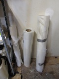 3 Rolls of Plastic Sheeting NO SHIPPING
