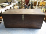 Wood Storage Box 8x18x9