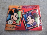 Disneyland Autograph Book w/ Character's Signatures and Photos