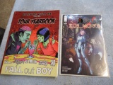 Fall Out Boy Tour Yearbook and Toy Works Comic