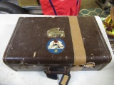 Vintage suit case w/old photos & more NO SHIPPING