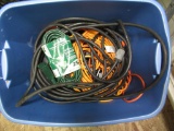Tote of Extension Cords NO SHIPPING