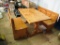 Dining Table and 2 Flip Top Benches NO SHIPPING