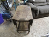 Antique Wooden Serving Cart 19x34x29 NO SHIPPING