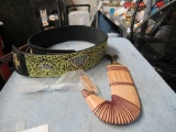 Fantasy Belt w/ Knife & Sheath