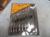 New 8pc SAE Lateral Drive Wrench Set