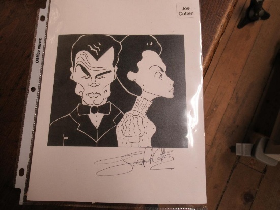 Joe Cotton Art signed w/ COA