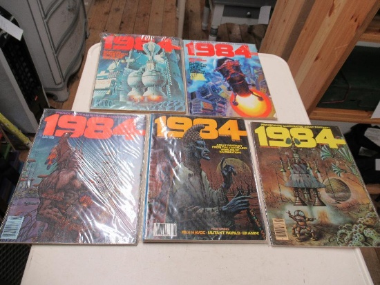 Adult Comics 1984 Adult Fantasy Magazines