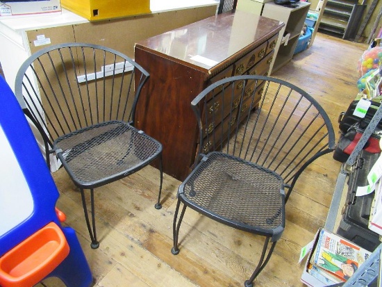 Metal Chairs - 2 total NO SHIPPING