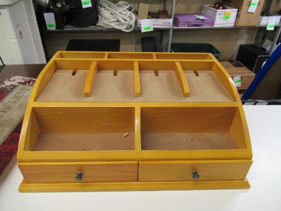 Wooden Desk Organizer