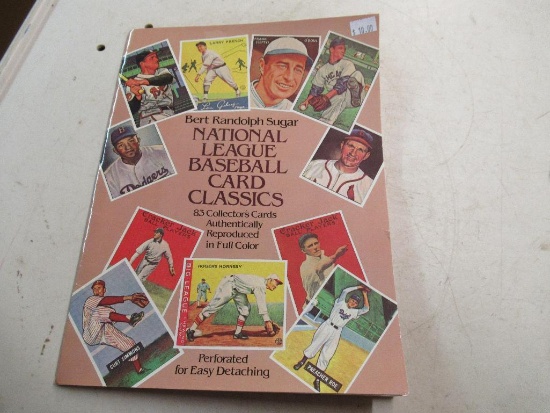 National League Baseball Card Classics Bert Randolph Sugar 83 Reproduction