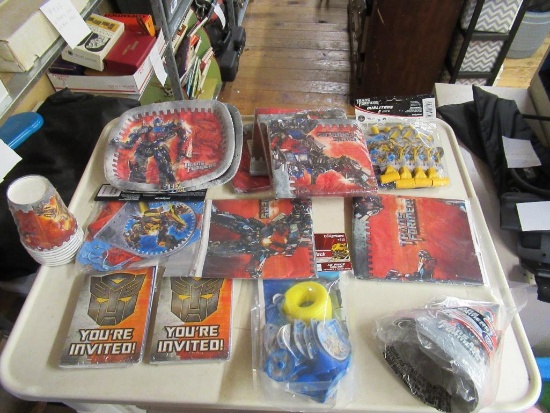 Transformers Theme Party Lot