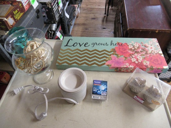 Teal Inspired Home Decor Lot