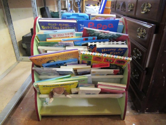 Kids Book Shelf w/ Books NO SHIPPING