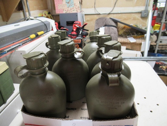 Military - 8 Canteens