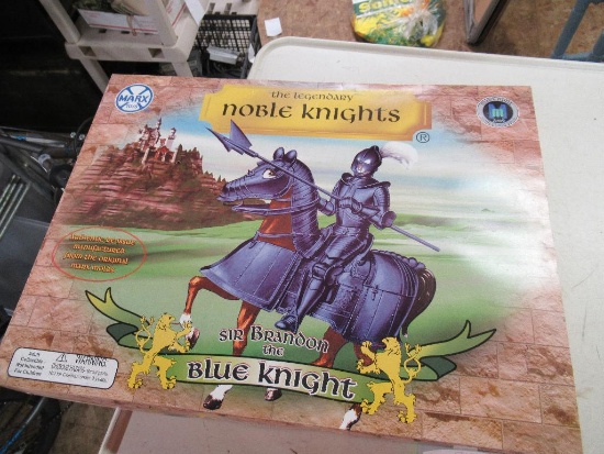 Marx Toys Sir Brandon the Blue Knight