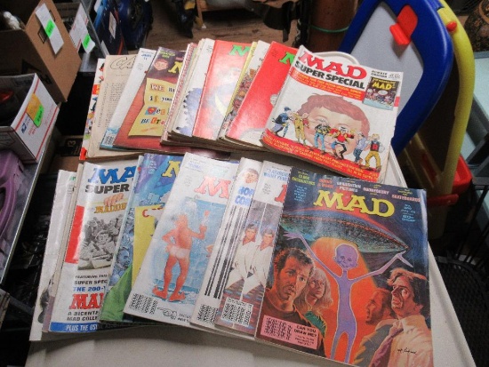 Mad magazines lot