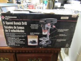 Performance Tools 5 Speed Bench Drill NIB