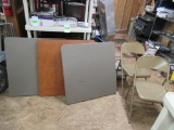 3-Card tables & 2 chairs NO SHIPPING